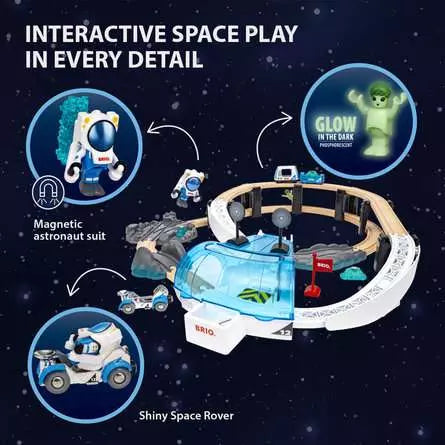 Brio Trains Set - Space Station - Treasure Island Toys