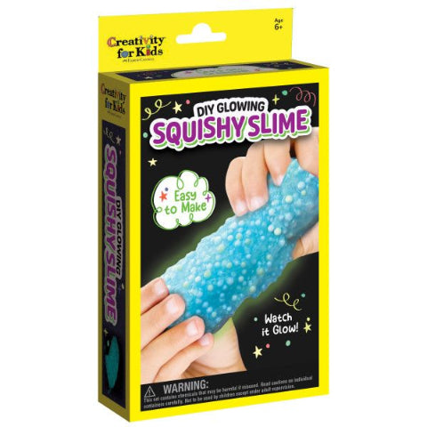 Creativity for Kids Mini Kit DIY Glowing Squishing Slime