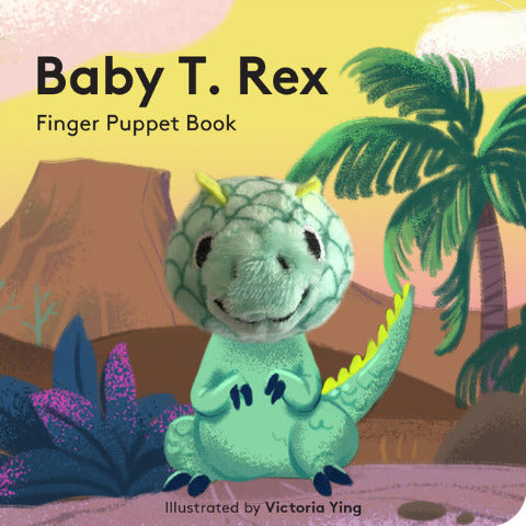 Finger Puppet Book - Baby T-Rex - Treasure Island Toys