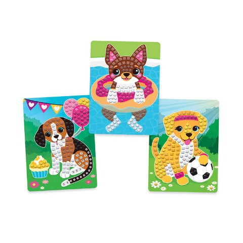 ORB Toys Sticky Mosaics Travel Puppies - Treasure Island Toys