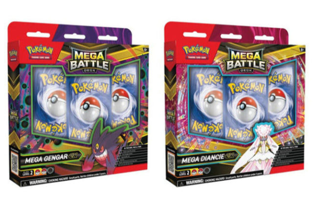 Pokémon Mega Battle ex Pack Gengar and Diancie - Treasure Island Toys