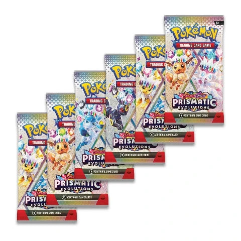 Pokémon Scarlet & Violet 8.5  Prismatic Evolution Booster Bundle - Treasure Island Toys