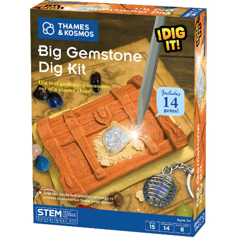 Thames & Kosmos I Dig It! Big Gemstone Kit - Treasure Island Toys