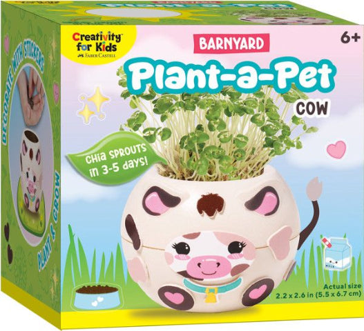Creativity for Kids Plant-a-Pet Cow - Treasure Island Toys