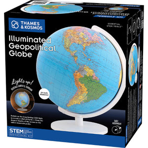 Thames & Kosmos Illuminated Geopolitical Globe - Treasure Island Toys