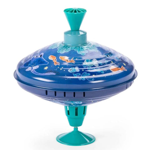 Moulin Roty Aventures de Paulie Large Spinning Top - Treasure Island Toys