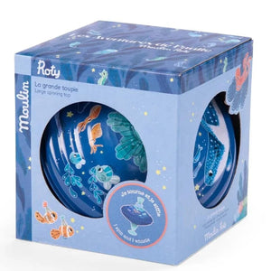 Moulin Roty Aventures de Paulie Large Spinning Top - Treasure Island Toys