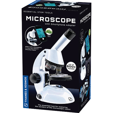 Thames & Kosmos Microscope with Smart Phone Adaptor - Treasure Island Toys
