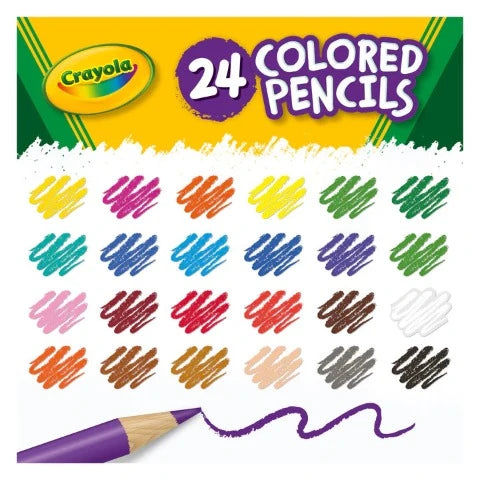 Crayola Coloured Pencils - Treasure Island Toys