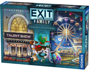 EXIT: The Game - Family - The Trophy Case, Night at the Carnival - Treasure Island Toys