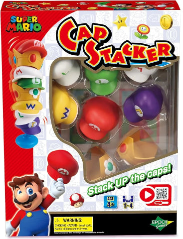 Super Mario Cap Stacker - Treasure Island Toys