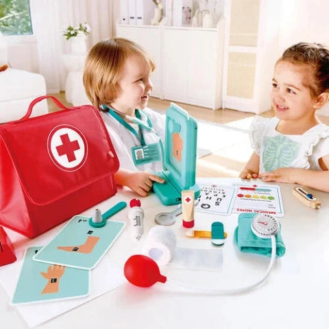 Hape Pretend Little Doctor's Medical Kit - Treasure Island Toys