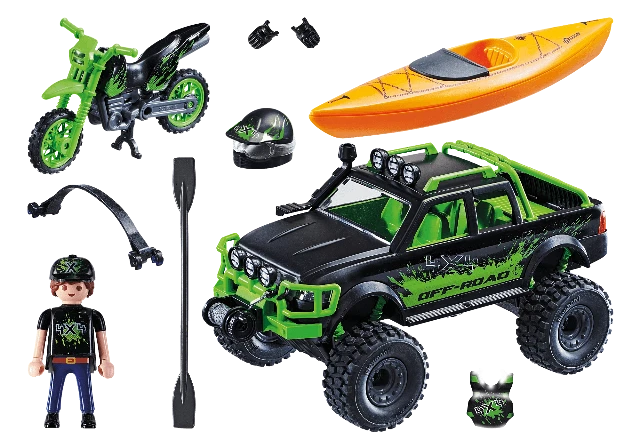 Playmobil Off-Road Action Weekend Warrior - Treasure Island Toys