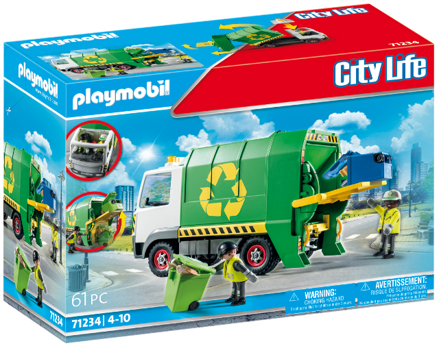 Playmobil City Life Recycling Truck - Treasure Island Toys