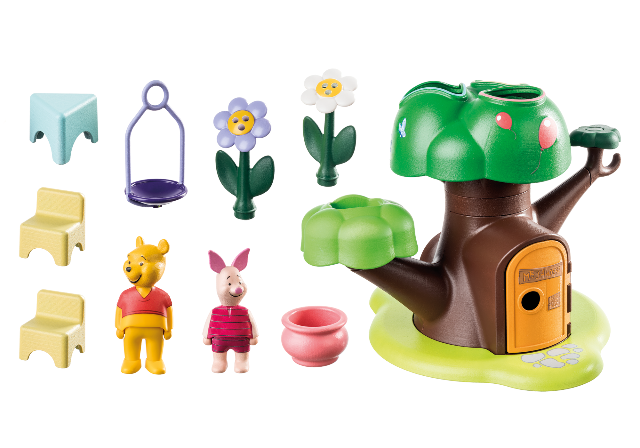 Playmobil 1.2.3 Disney Winnie & Piglet's Tree - Treasure Island Toys