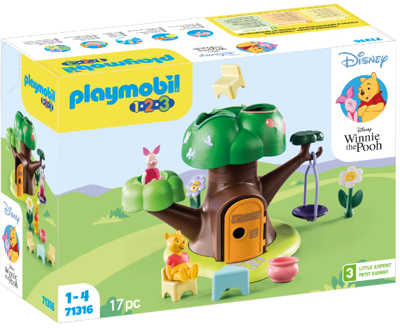 Playmobil 1.2.3 Disney Winnie & Piglet's Tree - Treasure Island Toys