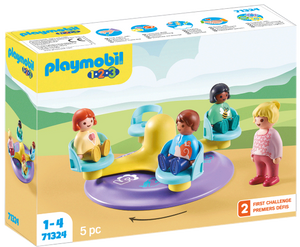 Playmobil 1.2.3 Number Merry-Go-Round - Treasure Island Toys