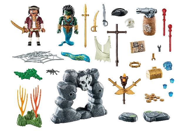 Playmobil Pirates Treasure Hunt - Treasure Island Toys