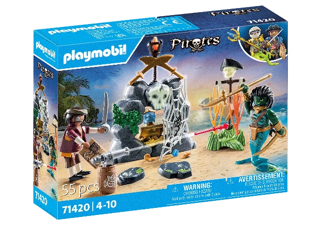 Playmobil Pirates Treasure Hunt - Treasure Island Toys