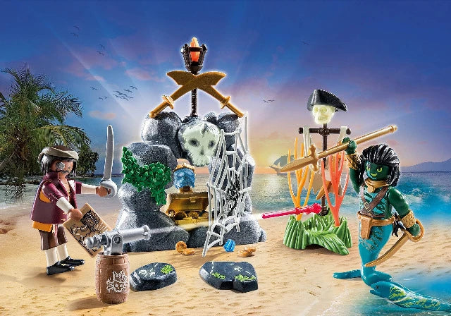 Playmobil Pirates Treasure Hunt - Treasure Island Toys