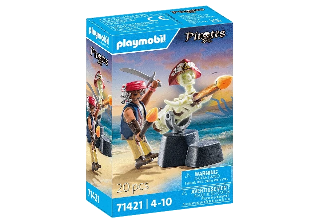 Playmobil Pirates vs. The Deep Cannon Master - Treasure Island Toys