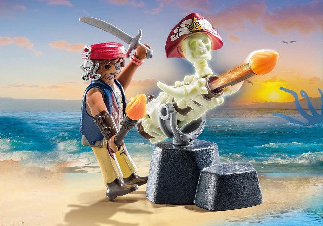 Playmobil Pirates vs. The Deep Cannon Master - Treasure Island Toys
