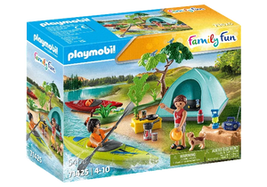 Playmobil Family Fun Campsite with Campfire - Treasure Island Toys