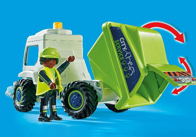 Playmobil City Action Street Sweeper - Treasure Island Toys