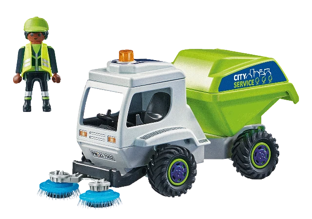 Playmobil City Action Street Sweeper - Treasure Island Toys