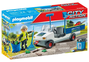 Playmobil City Action Street Cleaner with E-Vehicle - Treasure Island Toys