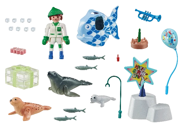 Playmobil 50th Anniversary Gift Set Keeper with Animals - Treasure Island Toys