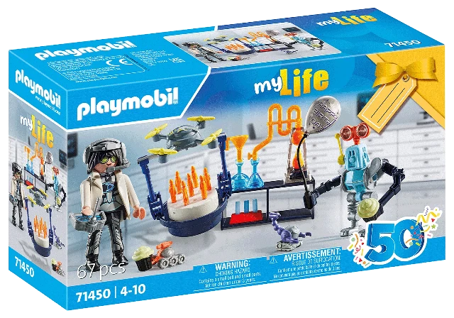 Playmobil 50th Anniversary Gift Set Researchers with Robots - Treasure Island Toys