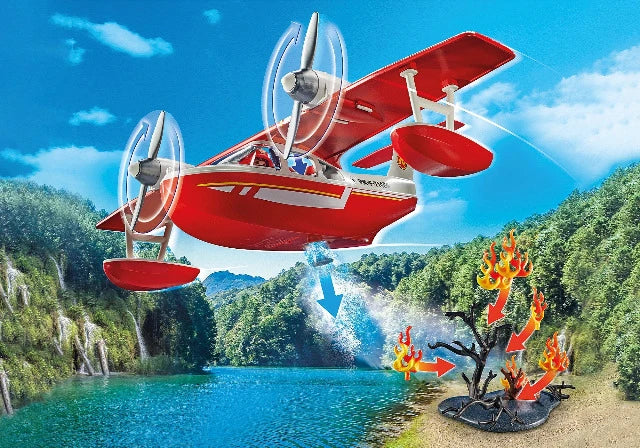 Playmobil Action Heroes Firefighting Sea Plane - Treasure Island Toys