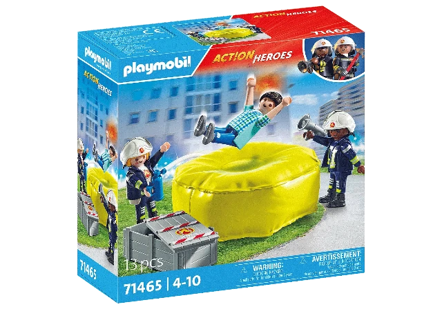 Playmobil Action Heroes Firefighter with Air Pillow - Treasure Island Toys