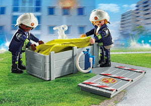Playmobil Action Heroes Firefighter with Air Pillow - Treasure Island Toys