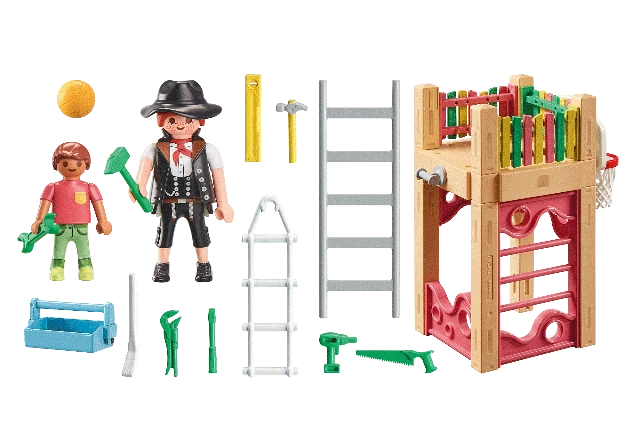 Playmobil Starter Pack My Life Carpenter on Tour - Treasure Island Toys