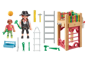 Playmobil Starter Pack My Life Carpenter on Tour - Treasure Island Toys