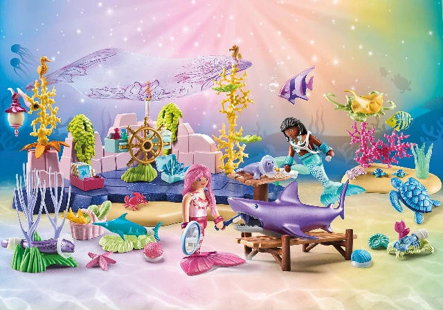 Playmobil Princess Magic Mermaid Animal Care - Treasure Island Toys