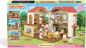 Calico Critters House - Red Roof Country Home - Treasure Island Toys