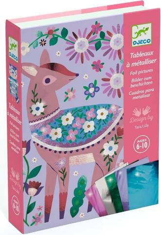 Djeco Art Kit - Foil Pictures Pretty Wood