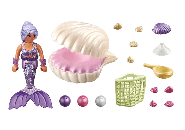 Playmobil Princess Magic Mermaid with Pearl Sea Shell - Treasure Island Toys