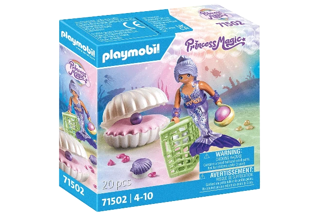 Playmobil Princess Magic Mermaid with Pearl Sea Shell - Treasure Island Toys