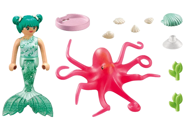 Playmobil Princess Magic Mermaid with Colour Changing Octopus - Treasure Island Toys