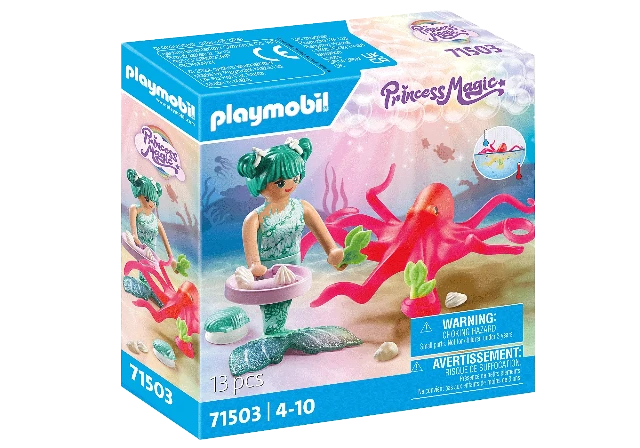 Playmobil Princess Magic Mermaid with Colour Changing Octopus - Treasure Island Toys