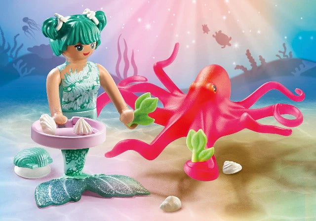 Playmobil Princess Magic Mermaid with Colour Changing Octopus - Treasure Island Toys