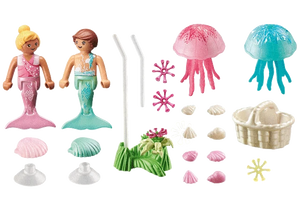 Playmobil Princess Magic Little Mermaids with Jellyfish - Treasure Island Toys