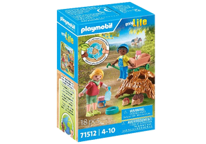 Playmobil My Life Tiny House Hedgehog Family Care - Treasure Island Toys