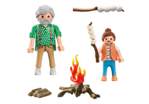 Playmobil My Life Tiny House Campfire with Marshmallows - Treasure Island Toys