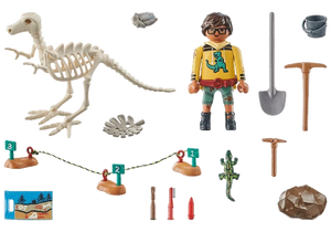 Playmobil Dinos Archaeological Dig with Dinosaur Skeleton - Treasure Island Toys