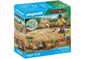 Playmobil Dinos Archaeological Dig with Dinosaur Skeleton - Treasure Island Toys